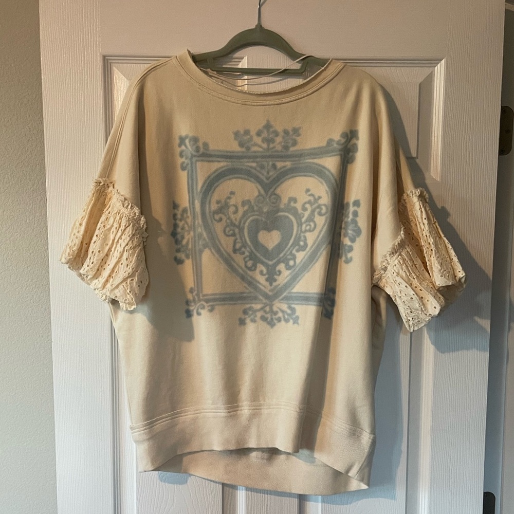 Free People Doily Sweatshirt - Picture 5 of 7